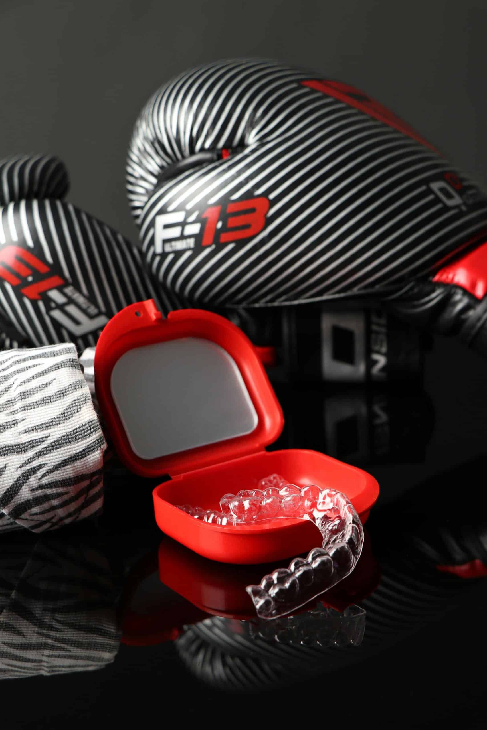 Helpful Fowler Orthodontics Tips & Info 124 mouth guard and boxing gloves