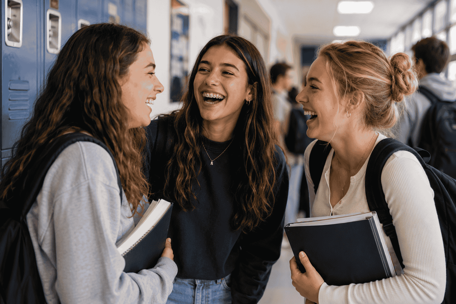 Helpful Fowler Orthodontics Tips & Info 81 kids at school laughing together